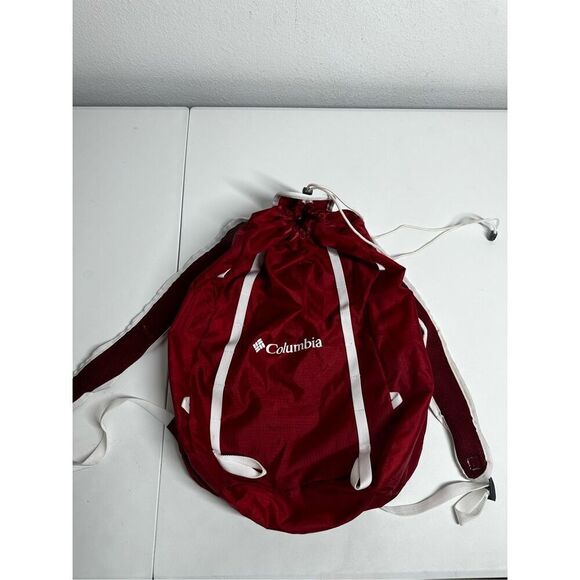 Columbia Sportswear Company Silver Falls Cinch Pack Omni Shield Backpack Red - Picture 1 of 6